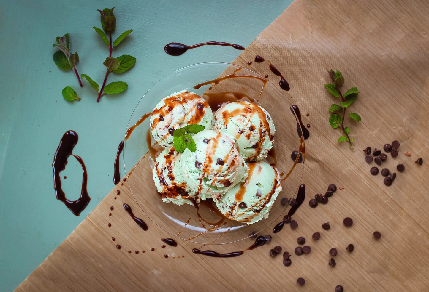 Plant Based Mint Choc Ice Cream