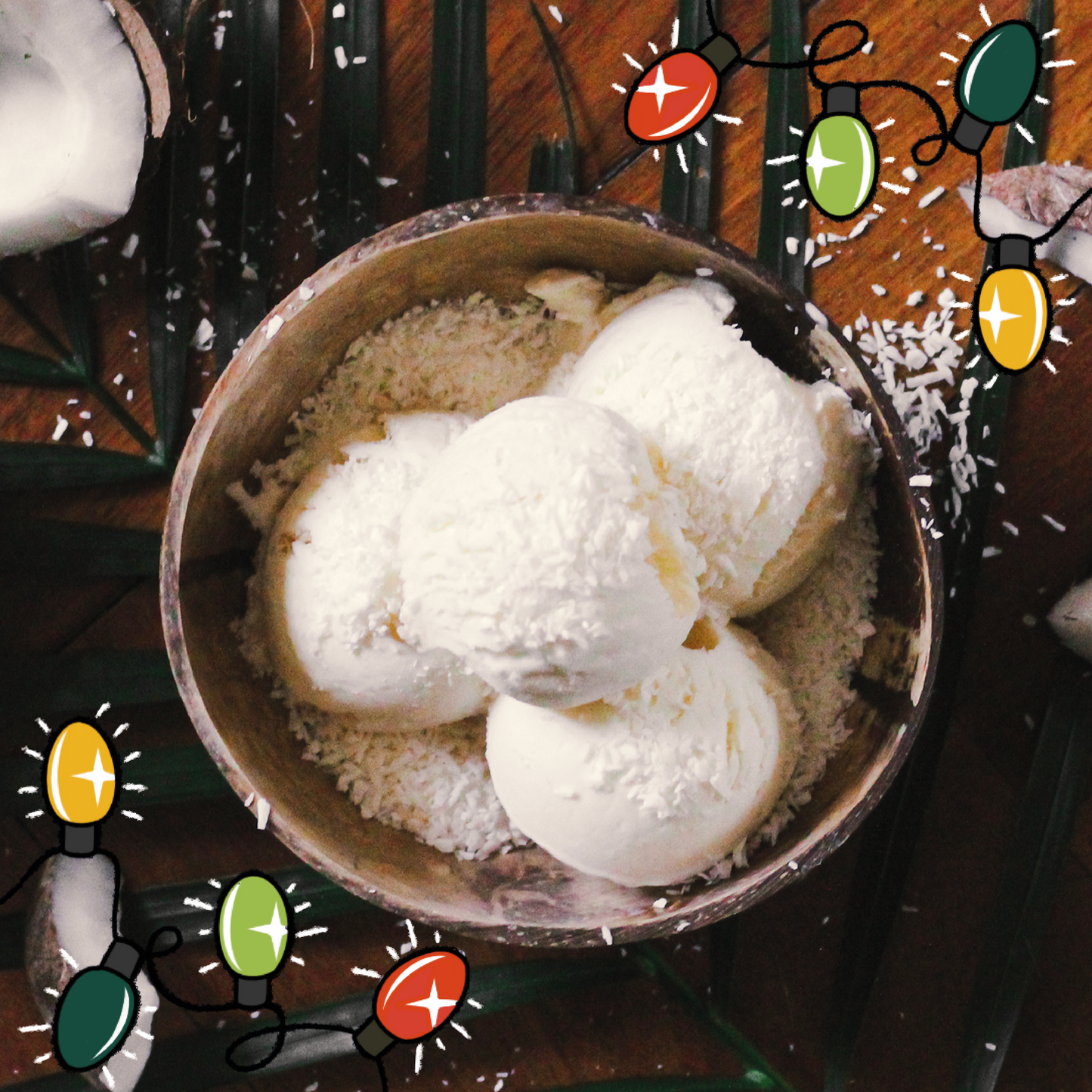 Caribbean Coconut Ice Cream