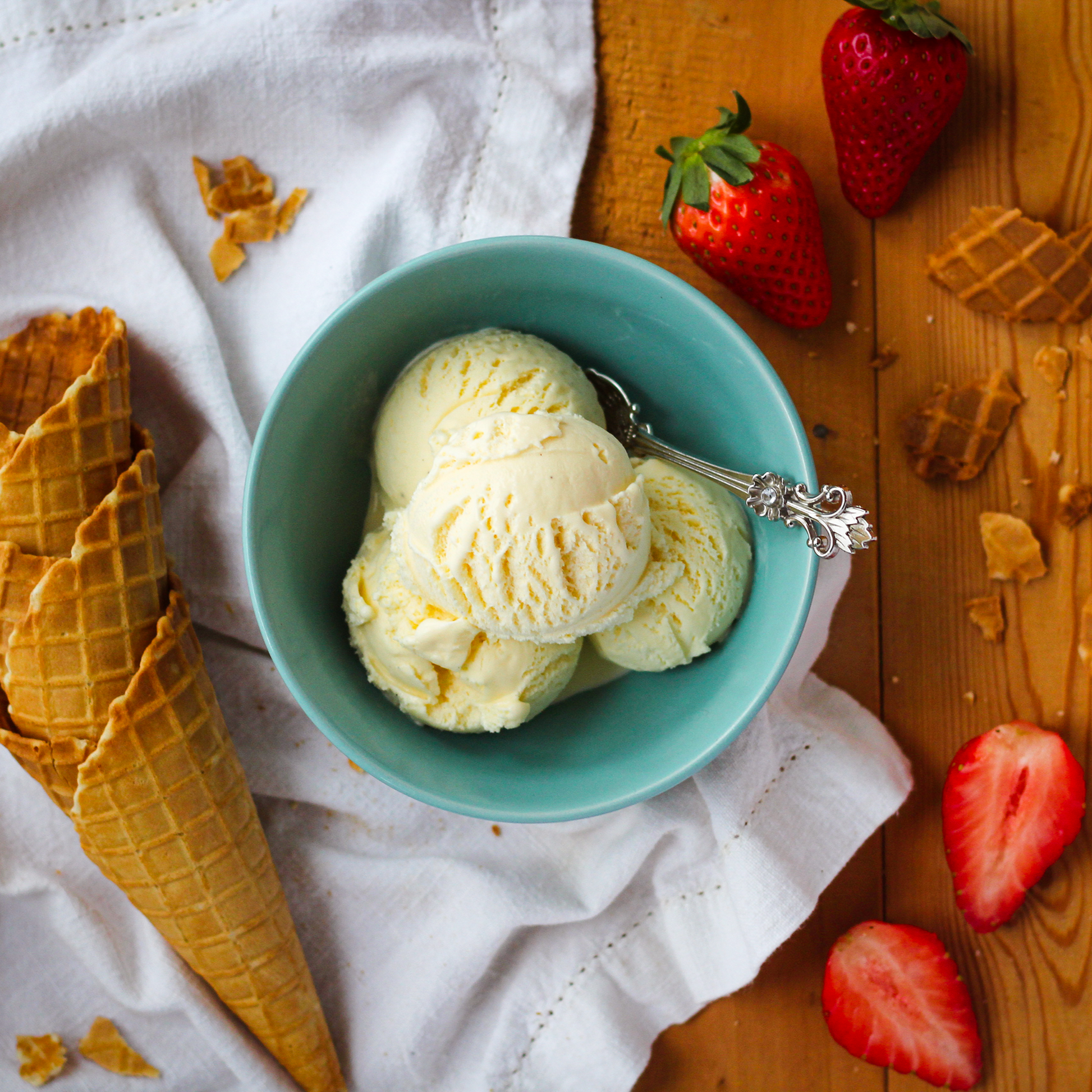 Marshfield Farm Vanilla Clotted Cream Ice Cream
