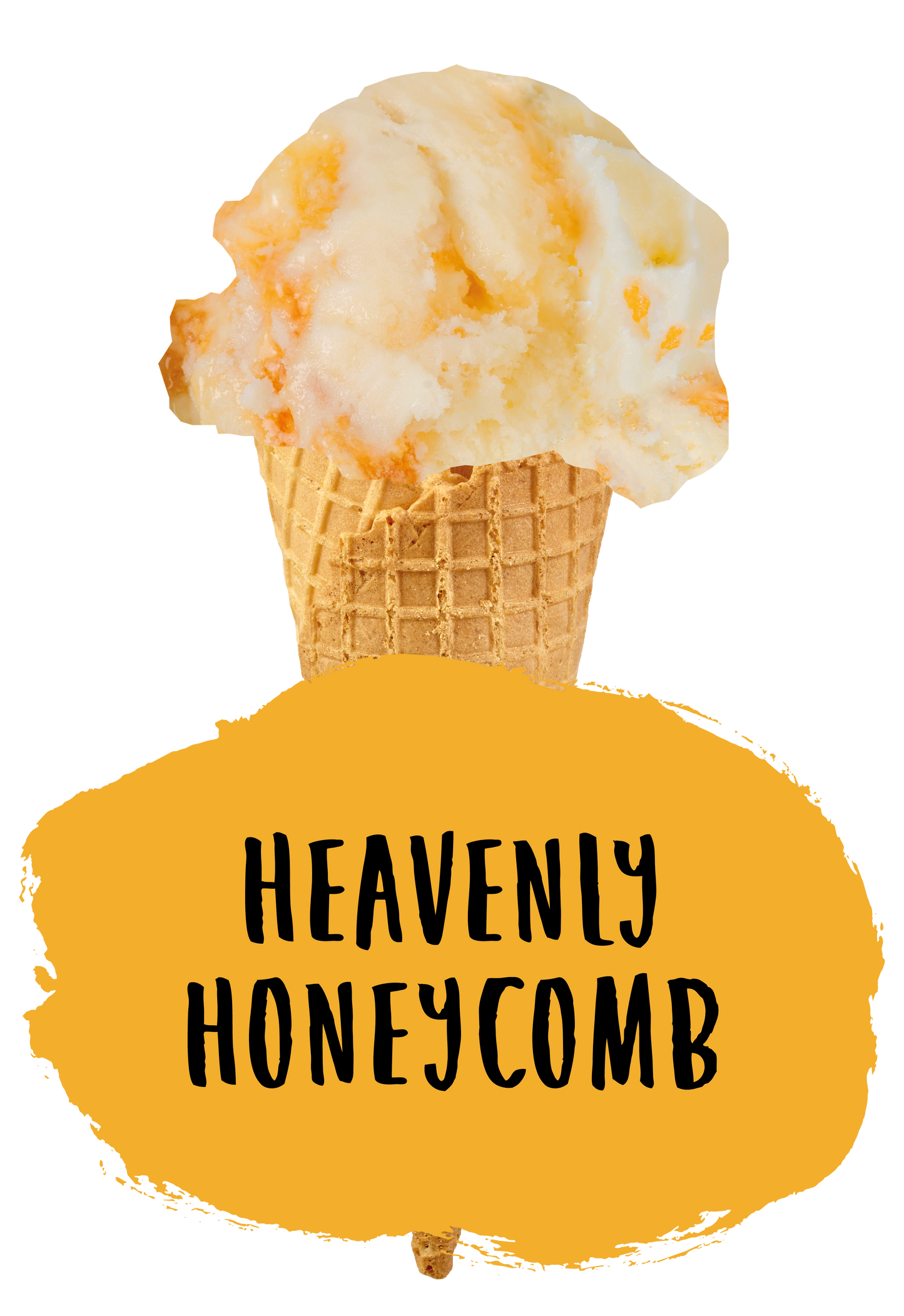 Marshfield Farm Heavenly Honeycomb Flavour Cone