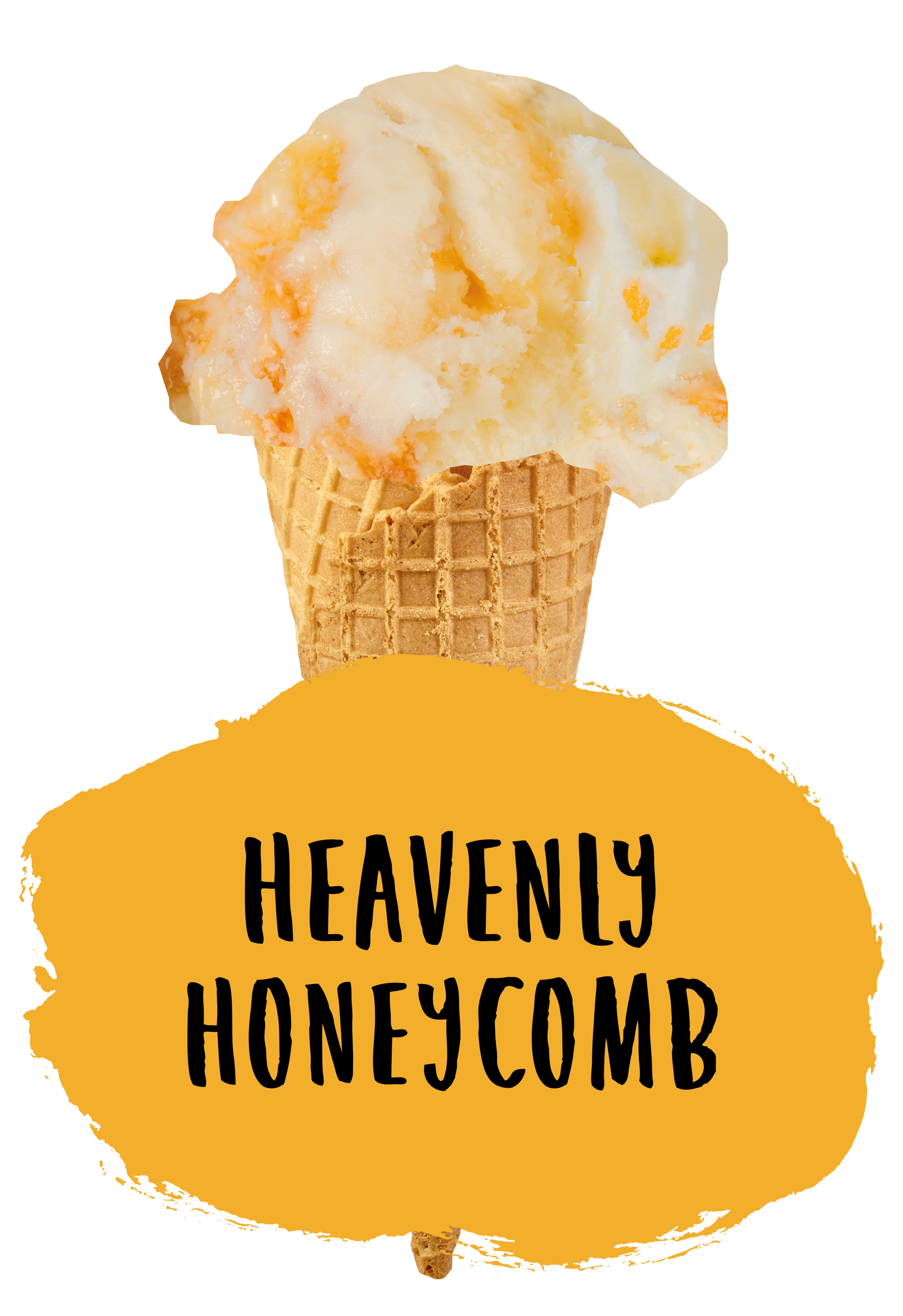Marshfield Farm Heavenly Honeycomb Flavour Cone