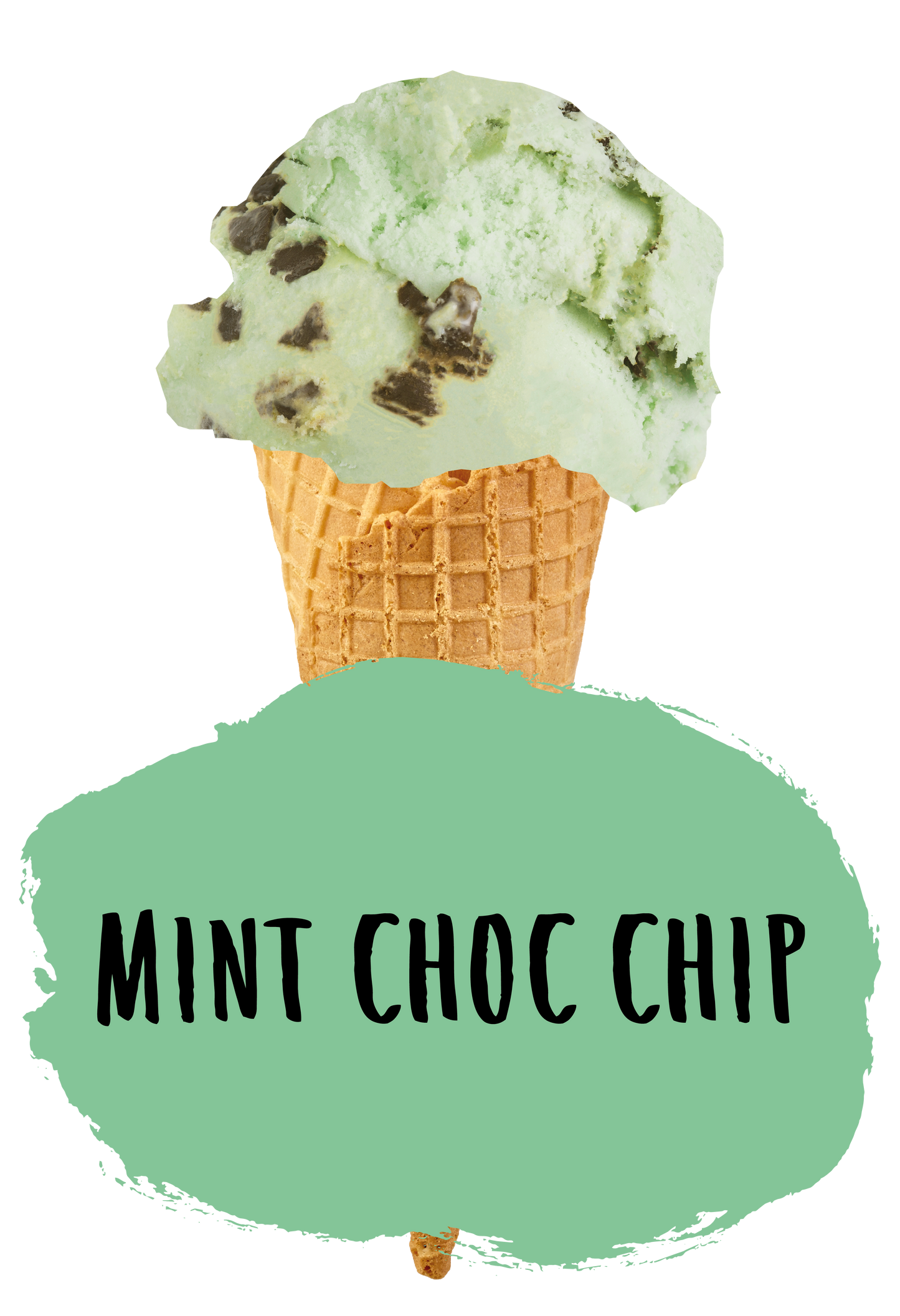 Marshfield Farm Mint Choc Chip Flavour Cone