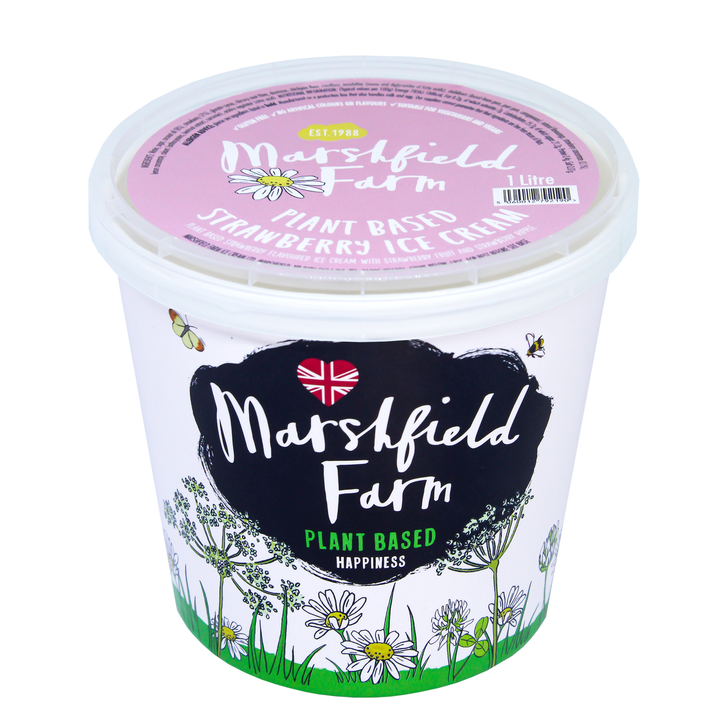 Strawberry Plant Based Ice Cream