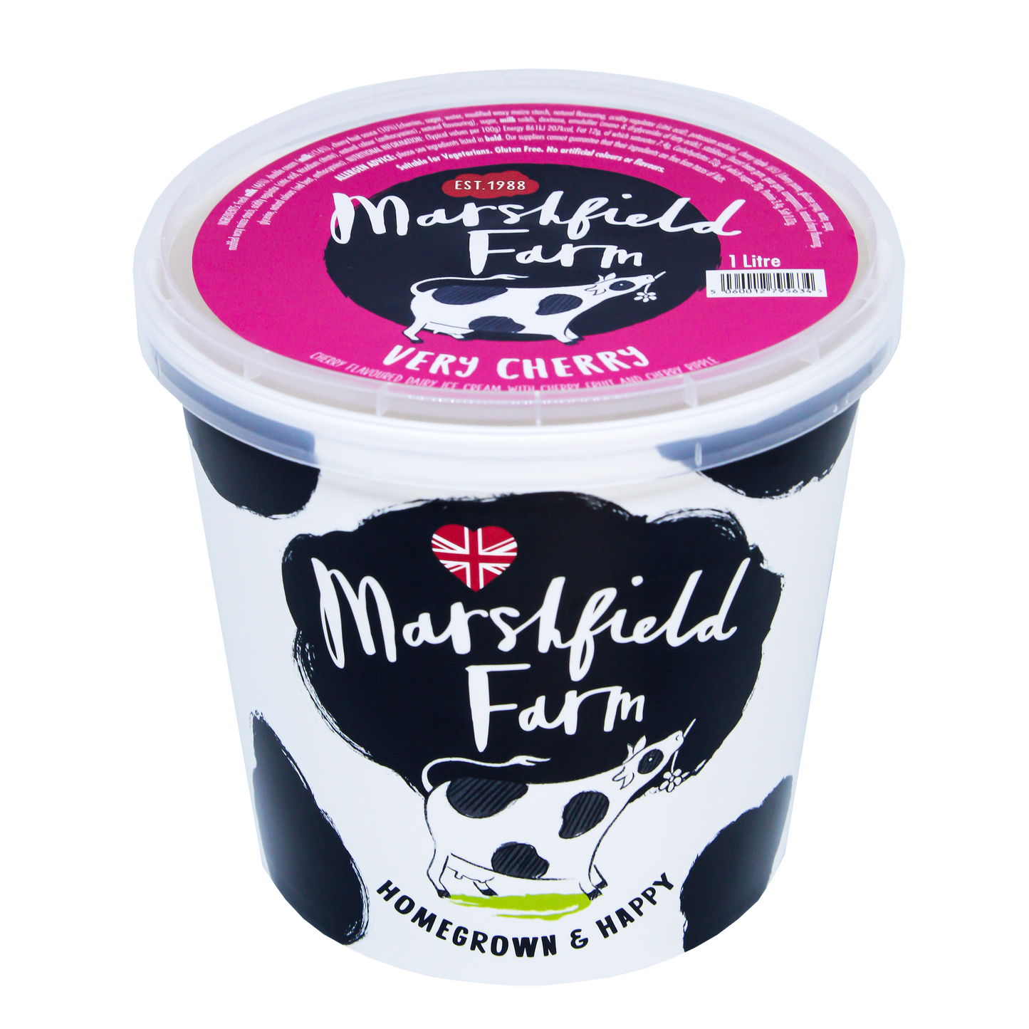 Marshfield Farm Very Cherry Ice Cream 1 Litre Tub