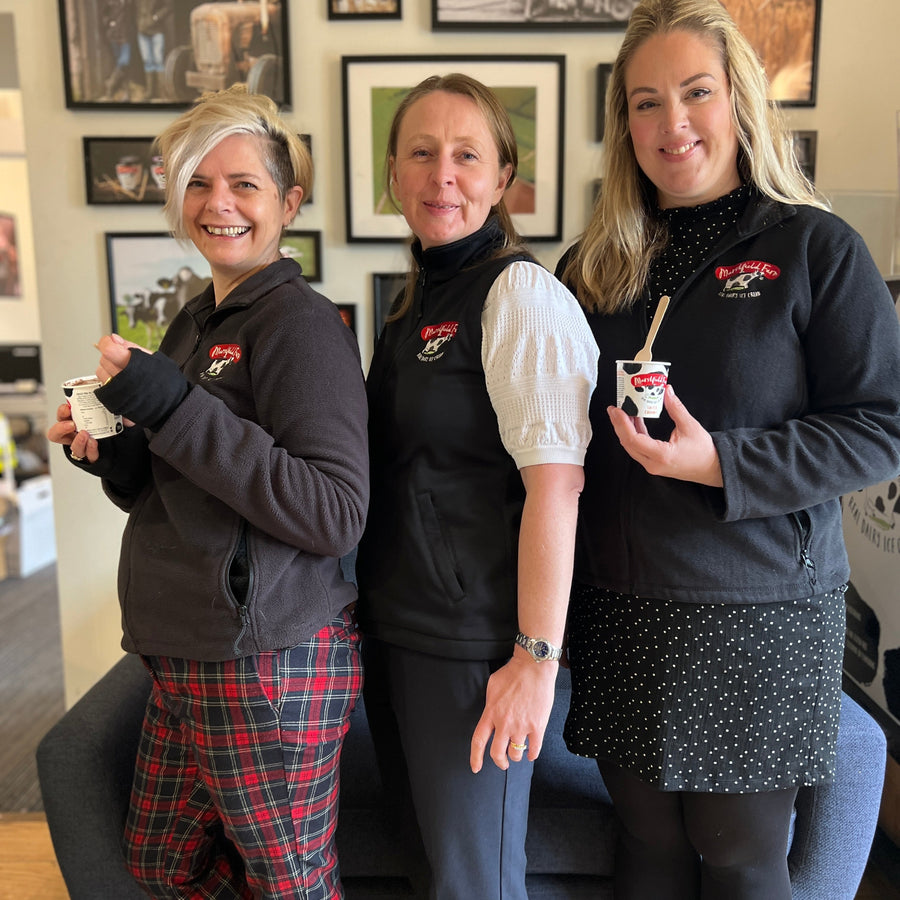 The Marshfield Farm office team