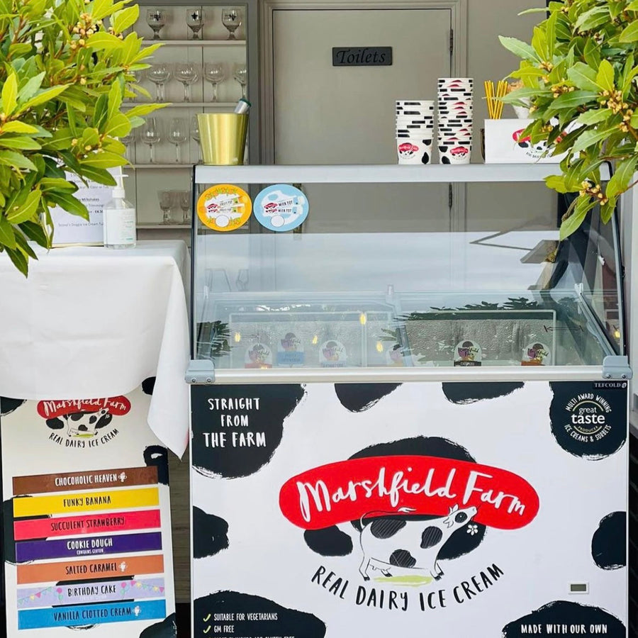 Marshfield Farm branded freezer
