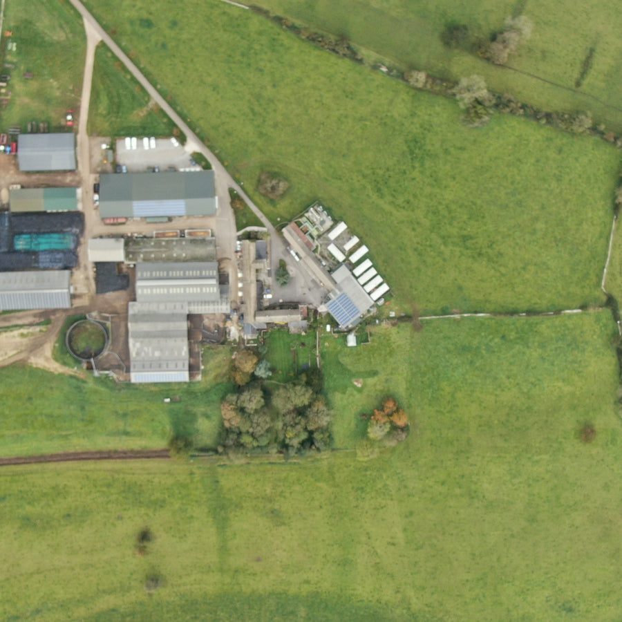 Marshfield Farm from above