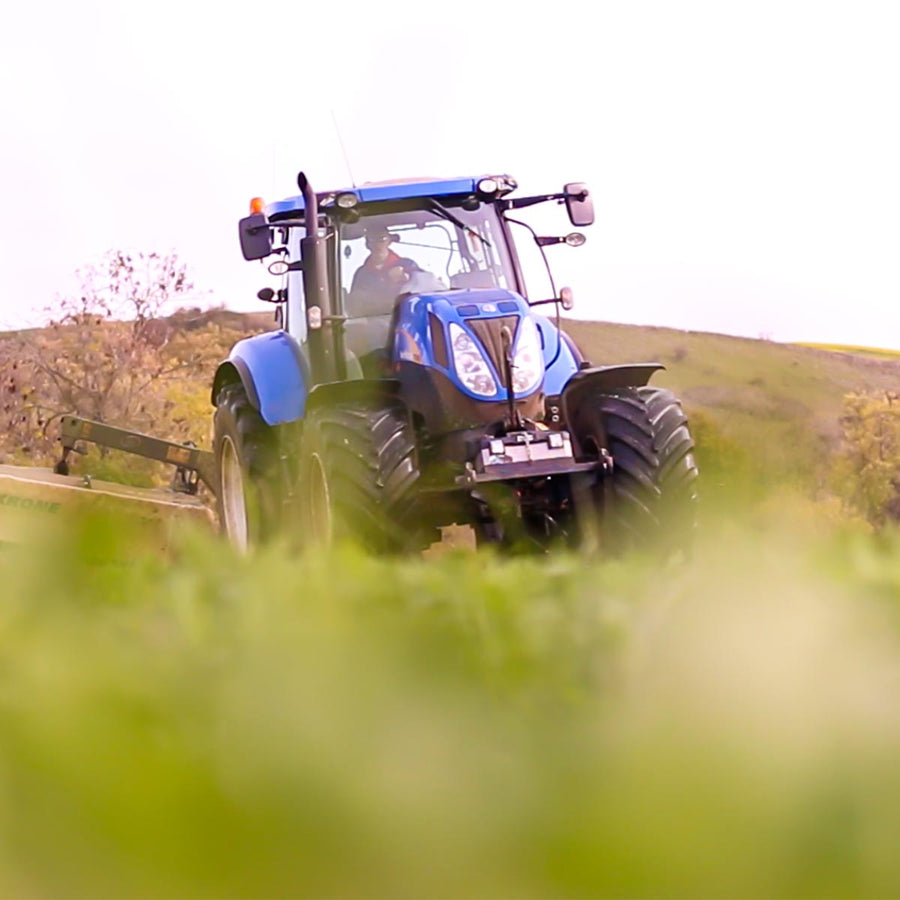 Tractor on Marshfield Farm