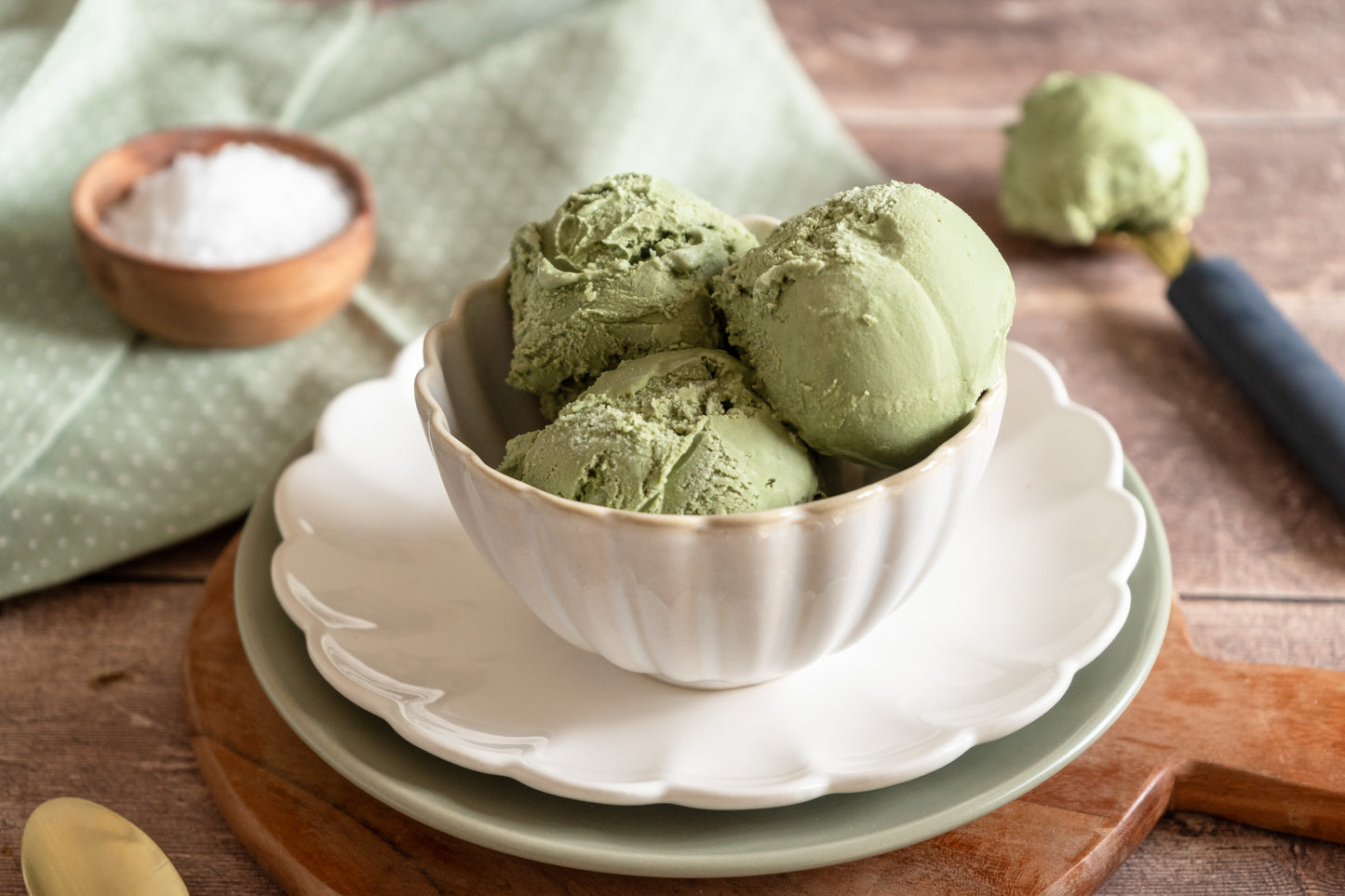 Salted Pistachio Ice Cream