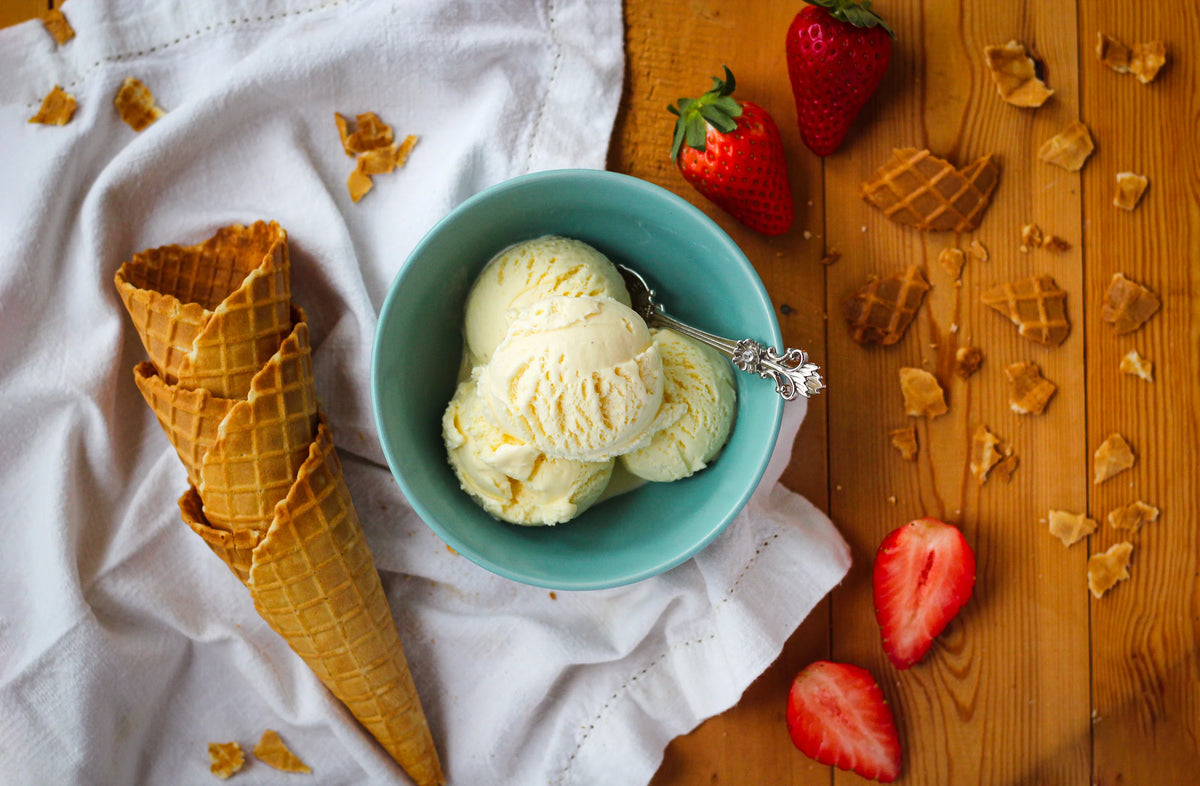 Vanilla Clotted Cream Ice Cream