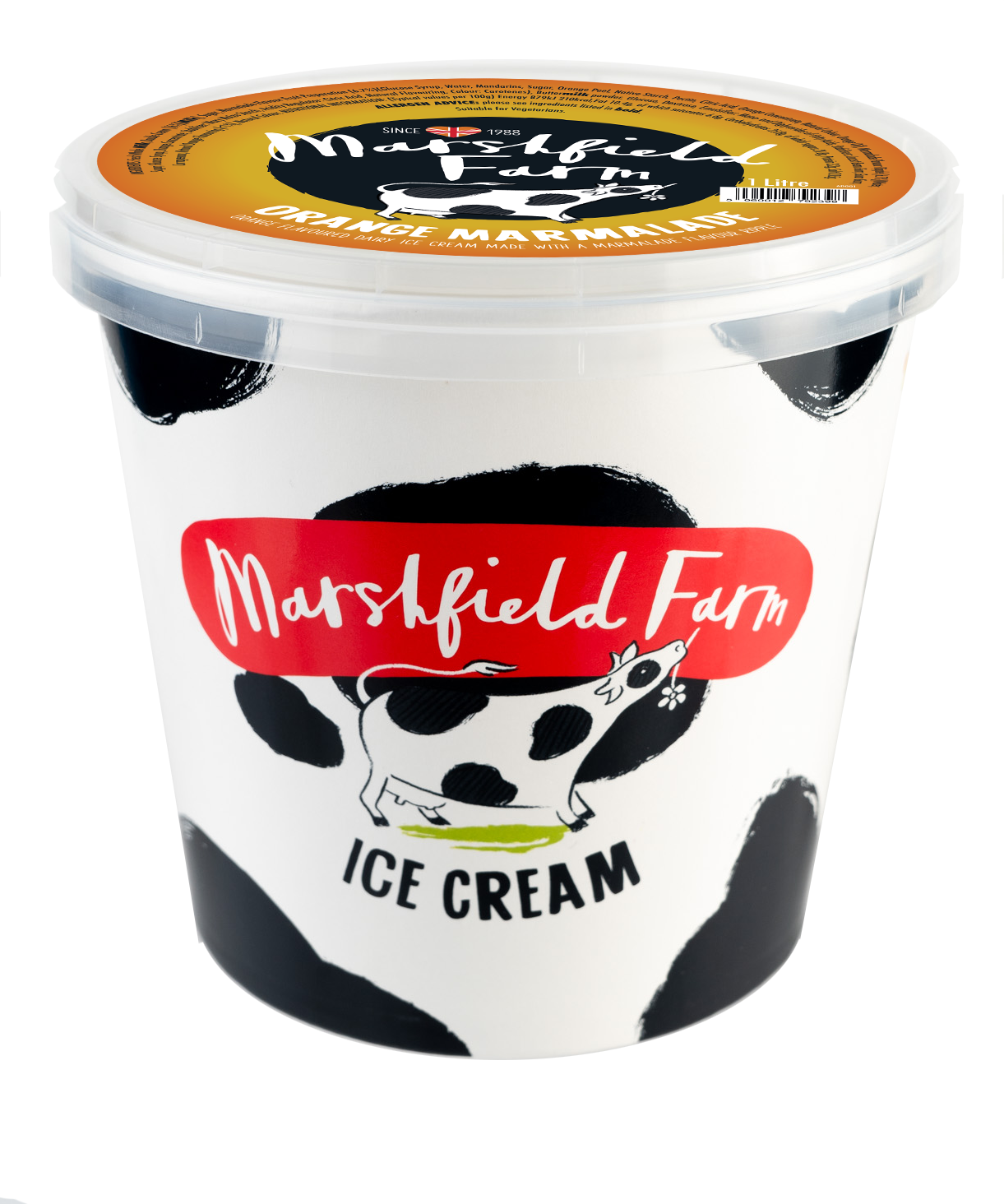 Orange Marmalade Ice Cream