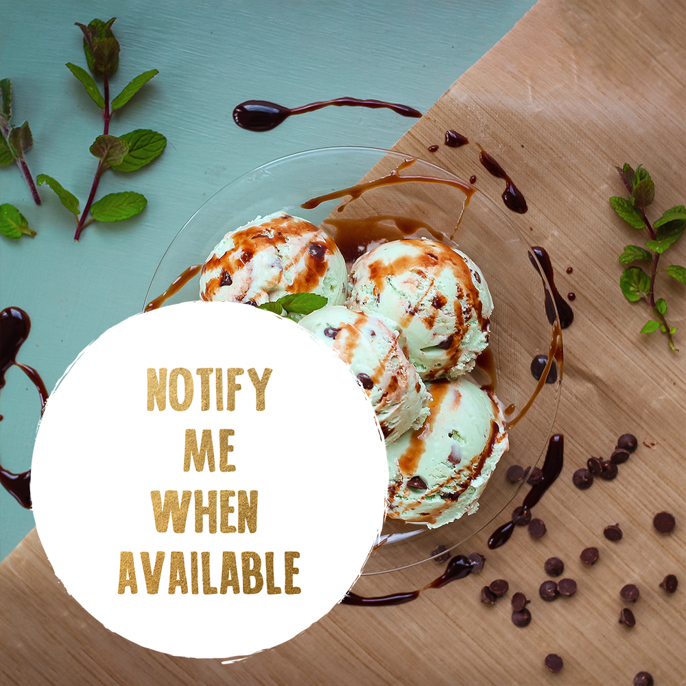 Marshfield Farm Ice Cream Plant Based Mint Choc Notify When Available Graphic