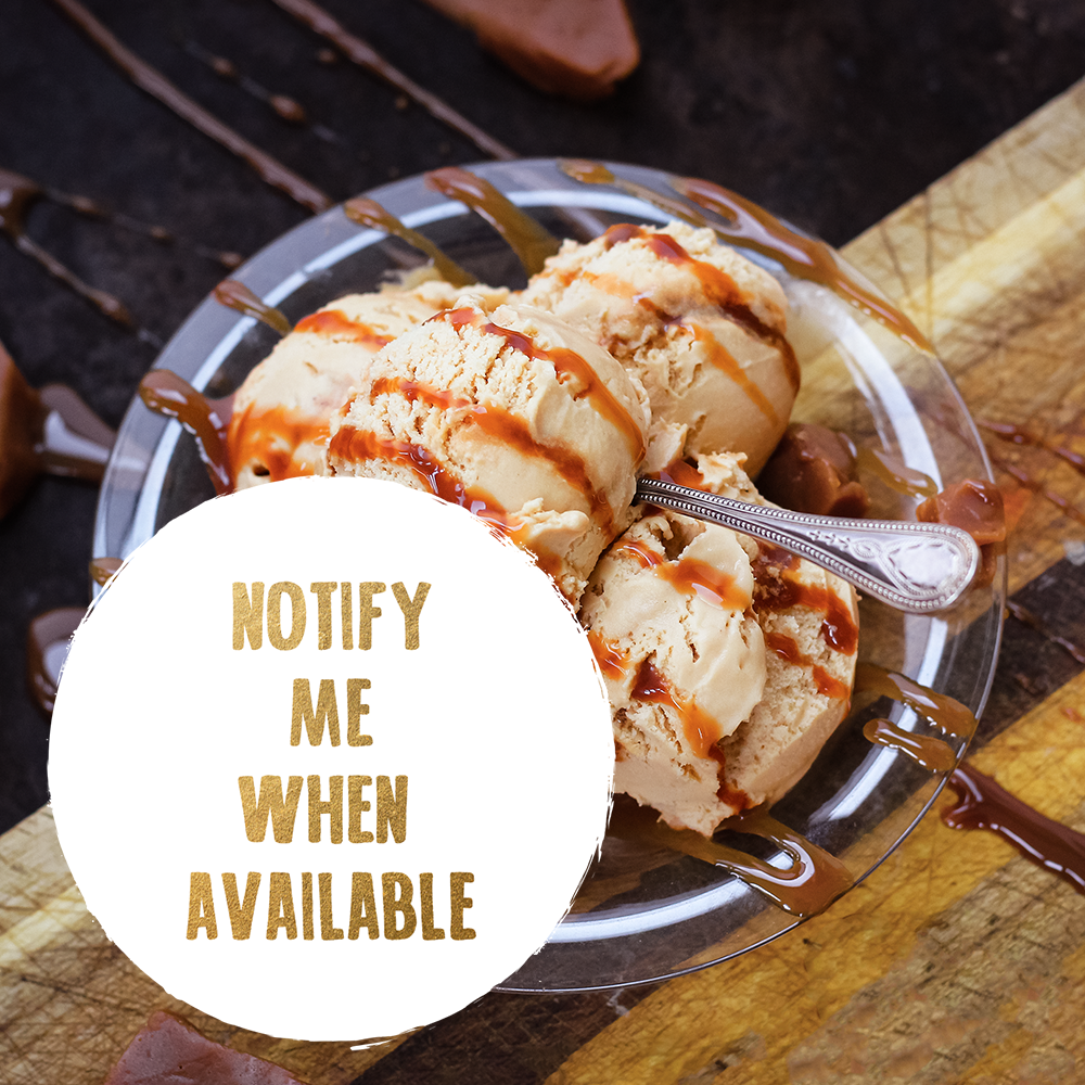 Marshfield Farm Ice Cream Plant Based Salted Caramel Notify When Available Graphic