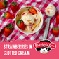 Strawberries in Clotted Cream Ice Cream