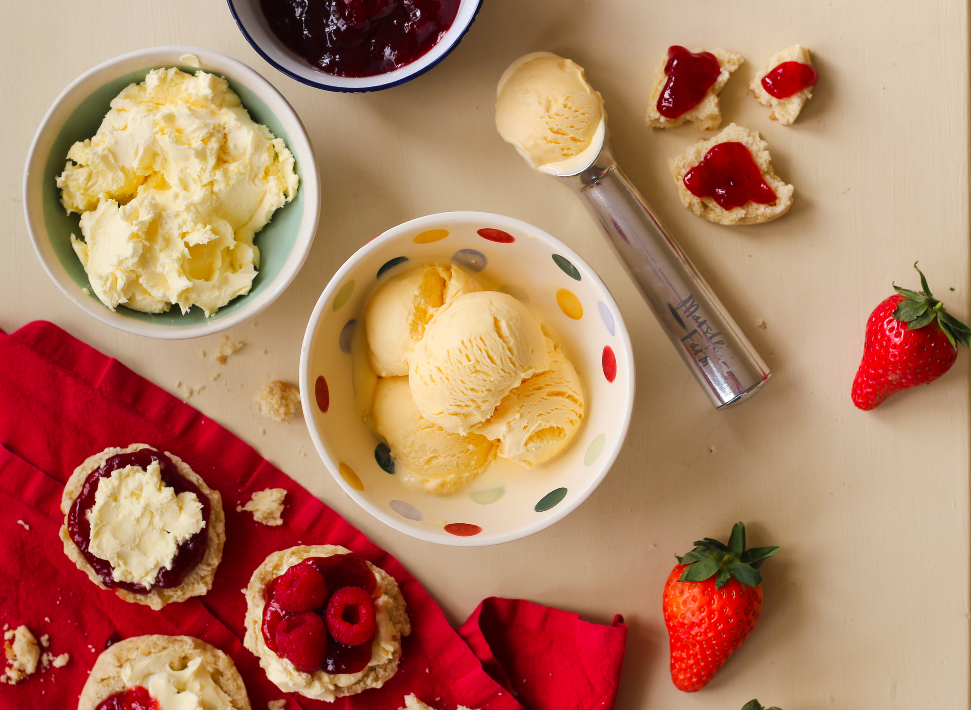 Marshfield Farm Rich Clotted Cream Ice Cream
