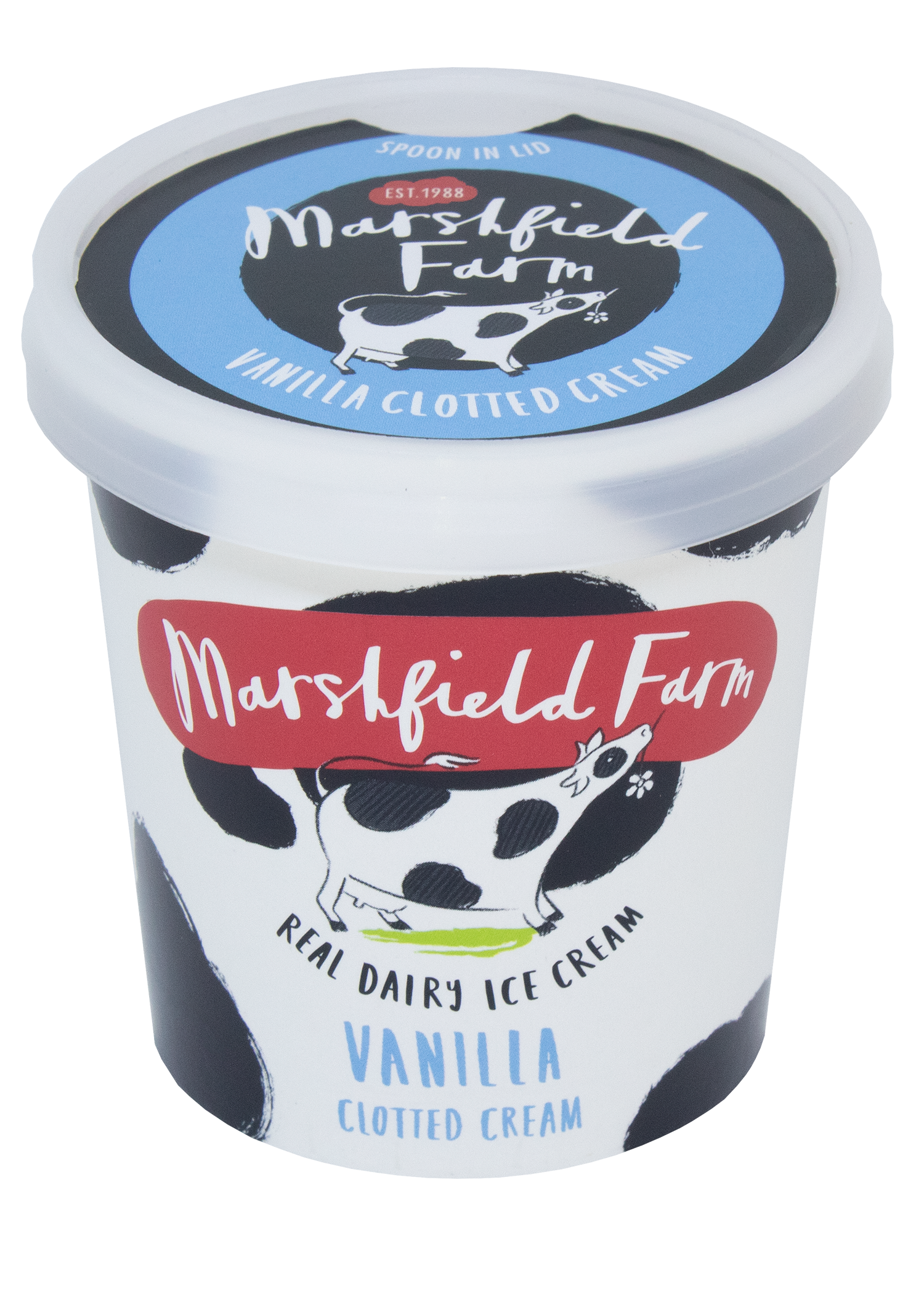 Marshfield Farm Vanilla Clotted Cream 125ml Tub