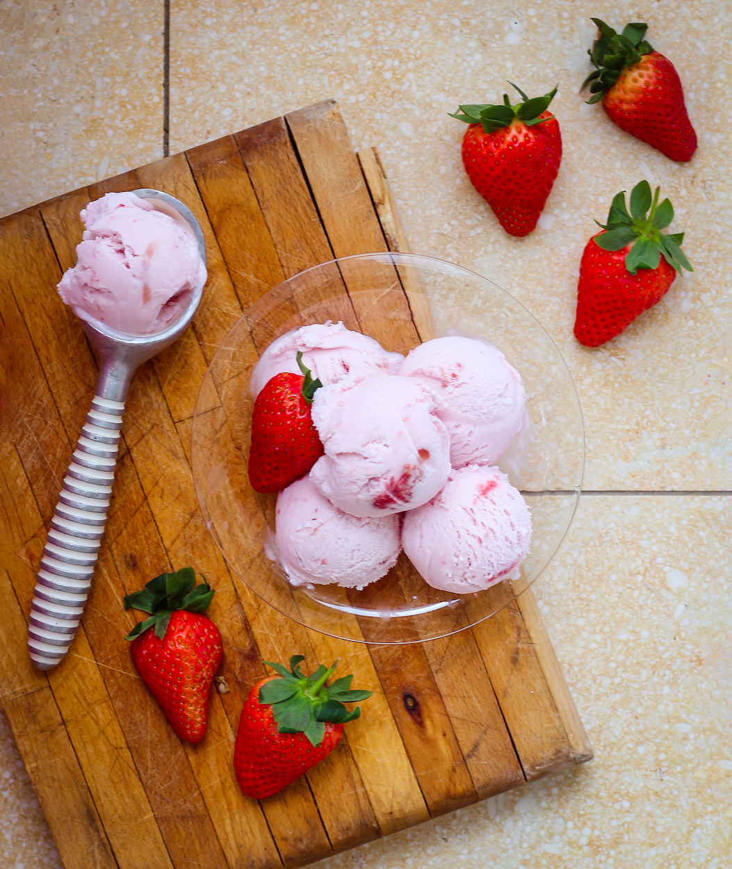 Marshfield Farm Plant Based Strawberry Ice Cream