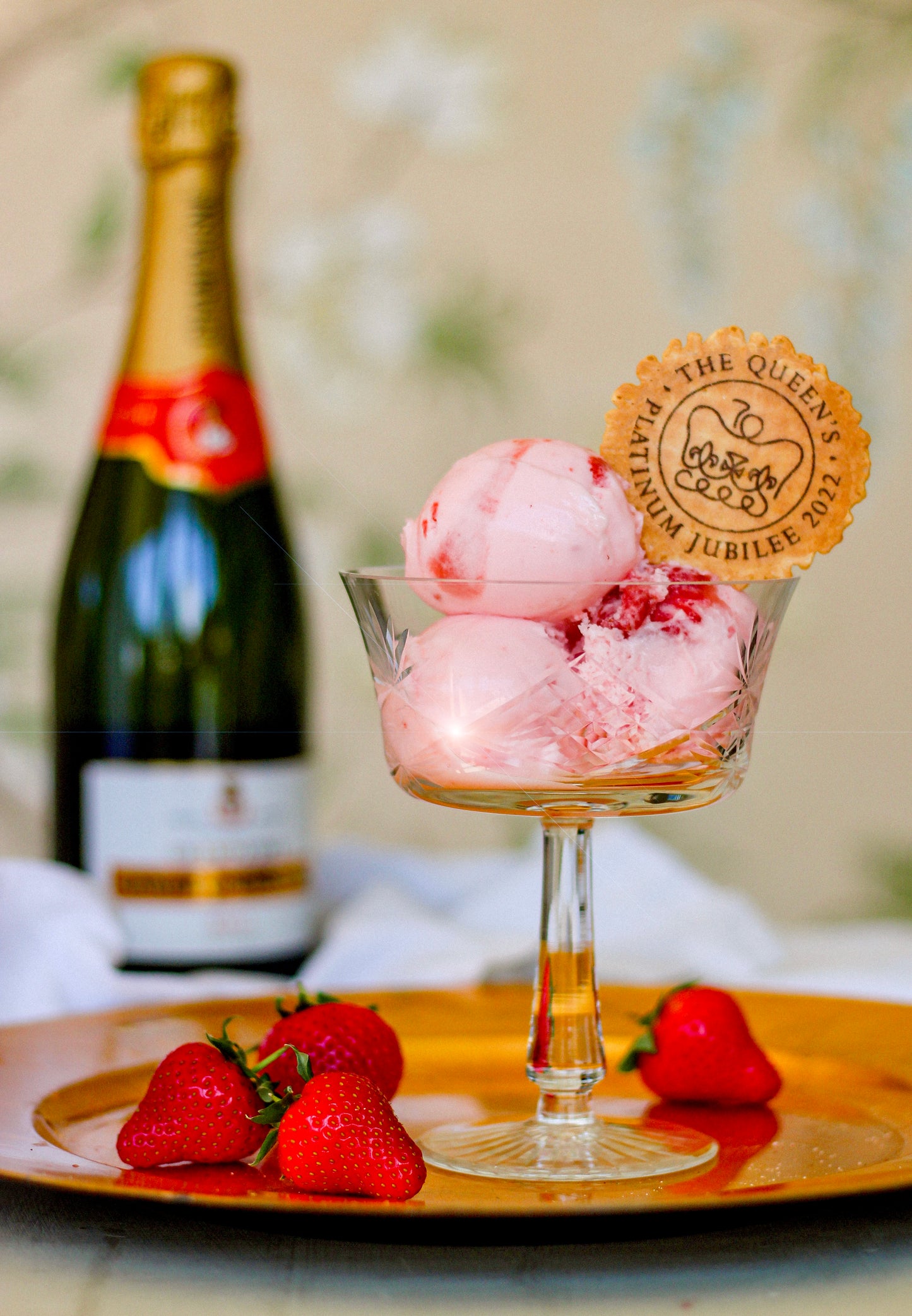 Marshfield Farm Strawberry and Champagne Sorbet
