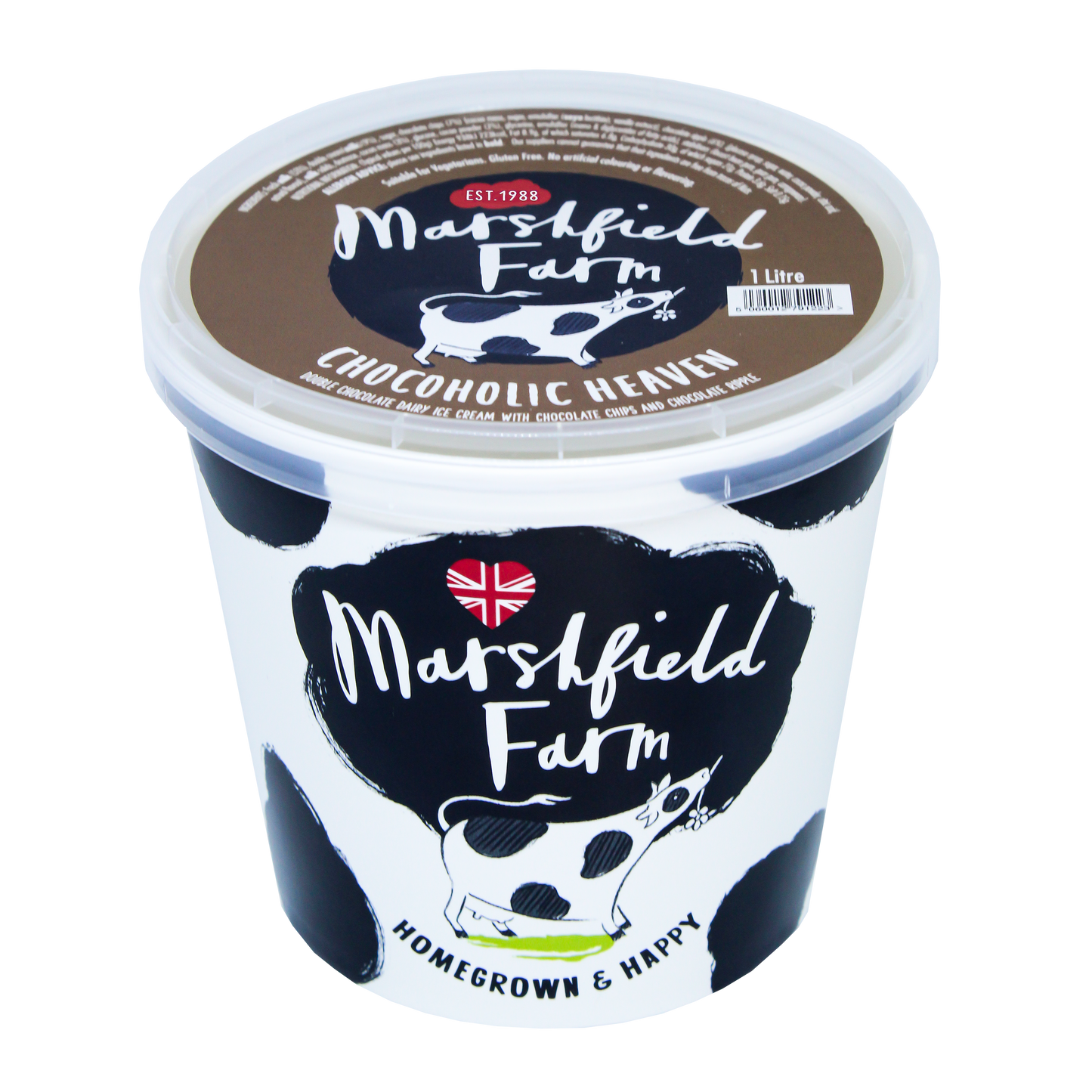Marshfield Farm Chocolate Heaven Ice Cream 1 Litre Tub