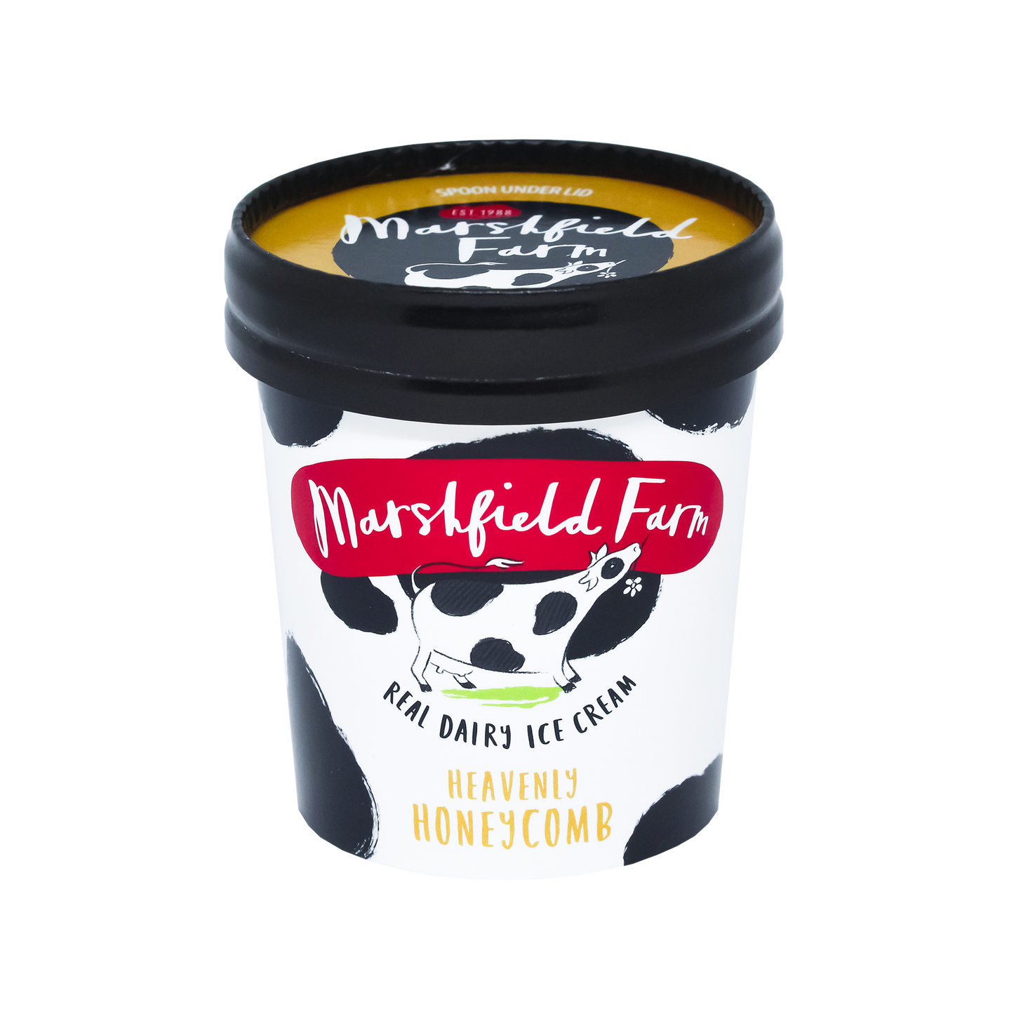 Marshfield Farm Heavenly Honeycomb Ice Cream 125ml Tub