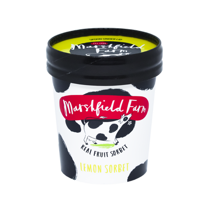 Marshfield Farm Lemon Sorbet 125ml Tub