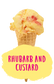 Marshfield Farm Rhubarb and Custard Flavour Cone