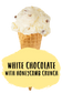 Marshfield Farm White Chocolate with Honeycomb Crunch Ice Cream